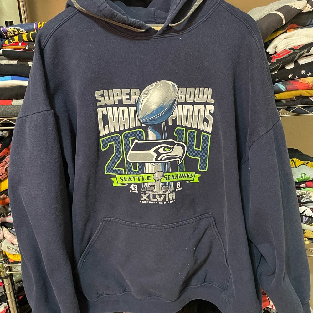 Seattle Seahawks 2014 Champions Hoodie 🔥🔥